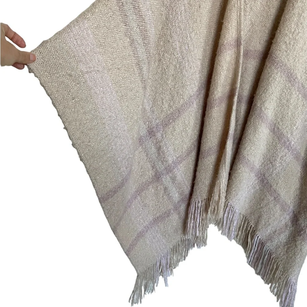 Free People Brighton Brushed Plaid Kimono